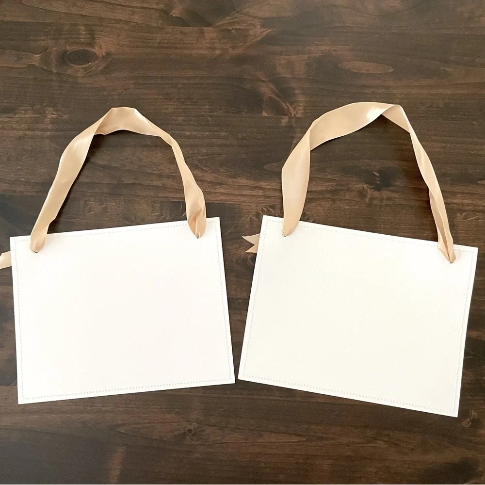 Set of 2 This Row is Reserved Signs |  Wedding Decor